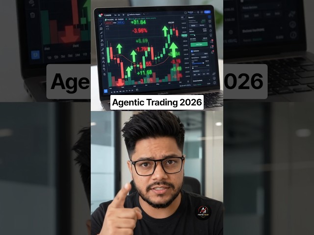 What Is Agentic AI in Trading? How It Works 🤖 #trading #agentic #ai #2026