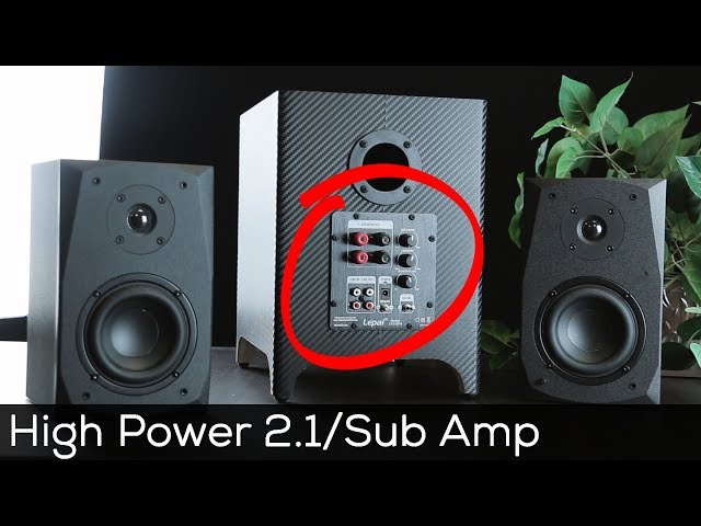 The Perfect Plate Amp for a Small 2.1 Setup
