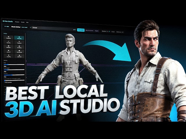 The FREE Local 3D AI Studio You've Been Waiting For