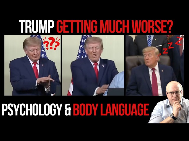 Trump’s DECLINE Appears to Be Getting WORSE: Psychology & Body Language
