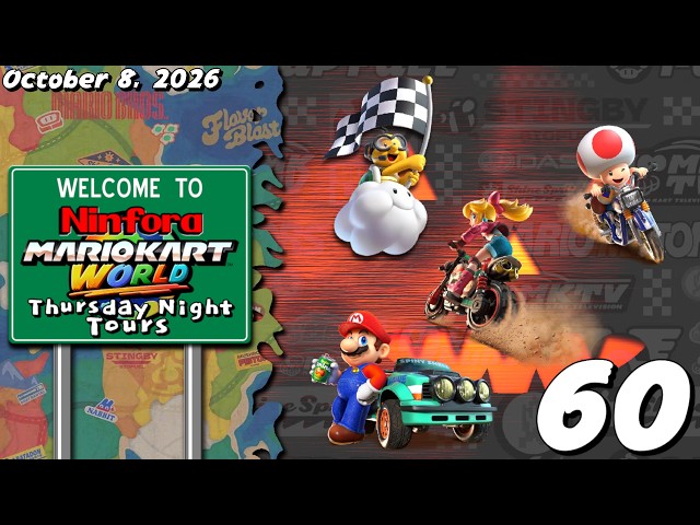 Racing in the Spooky Season | Mario Kart World: Thursday Night Tours #60