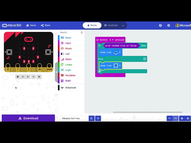 Beginners Guide to Makecode Microbit Software