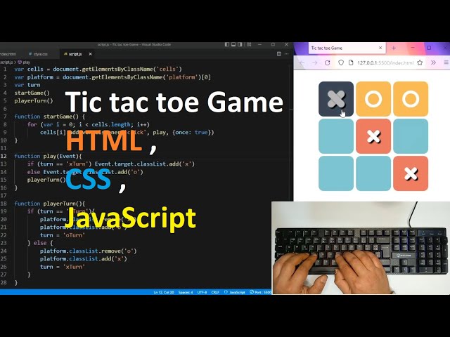 Programming the best TIC TAC TOE GAME in the world #1