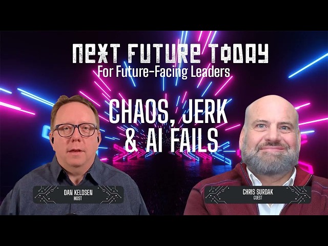 Jerk, Decision Loops & Enterprise Automation | NextFutureToday Ep. 29