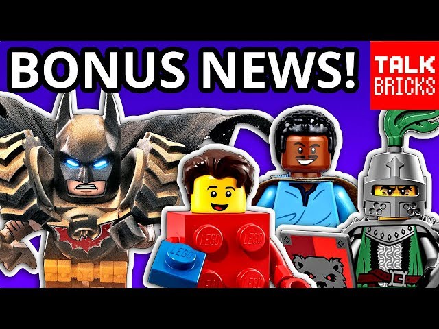 BONUS LEGO NEWS! LEGO MOVIE 2 Wasteland Batman! New LEGO Video Game?! Halloween Costumes! & MORE!!