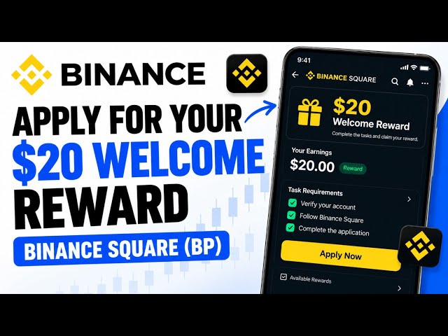 Get Your $20 Binance Welcome Reward