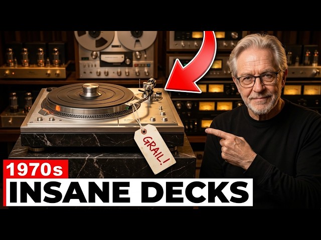 The 5 Most INSANE Turntables of the 70s (These Things Are MONSTERS)