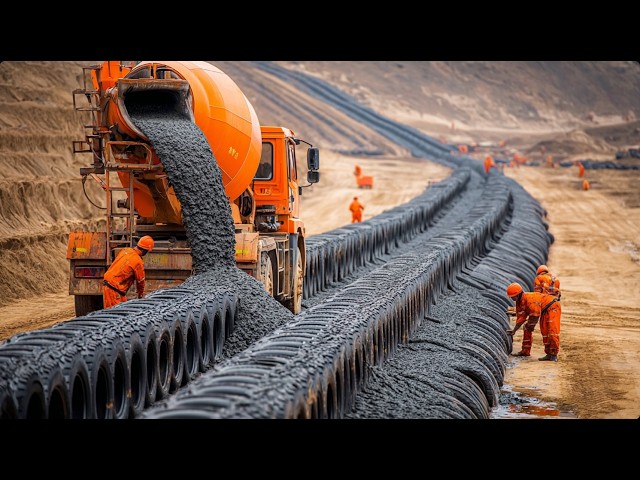 Smart Infrastructure and Highway Safety Systems for Roads and Bridges. Mega Construction Documentary