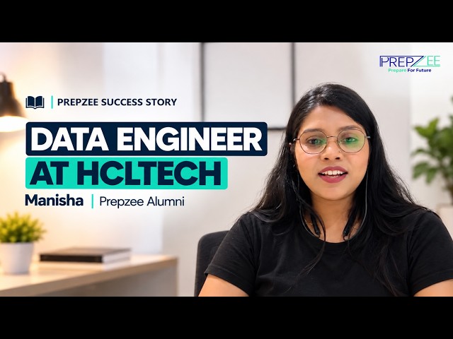 Prepzee Review | Manisha's Experience with the Data Engineering Program
