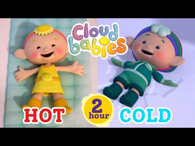 🌞 ❄️ Hot and Cold Weather: Opposites Day | Bedtime Stories for Kids | Cloudbabies