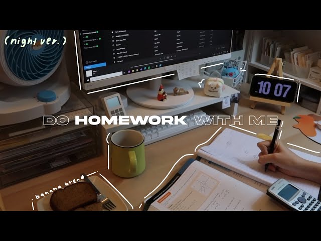 📕 40 min do homework with me (with lofi)