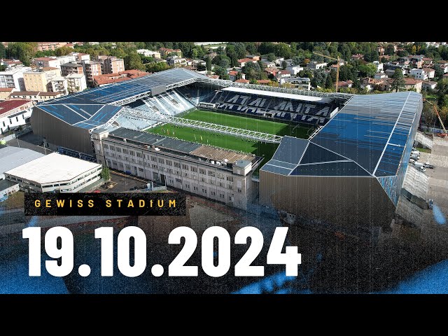 Gewiss Stadium: riqualificazione quasi completata 🏟