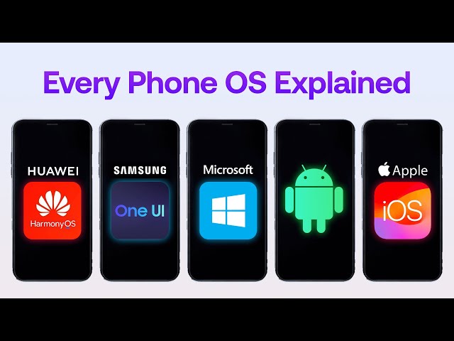 Every Major Phone OS Explained | Symbian OS, Windows Phone, iOS, Android, One UI
