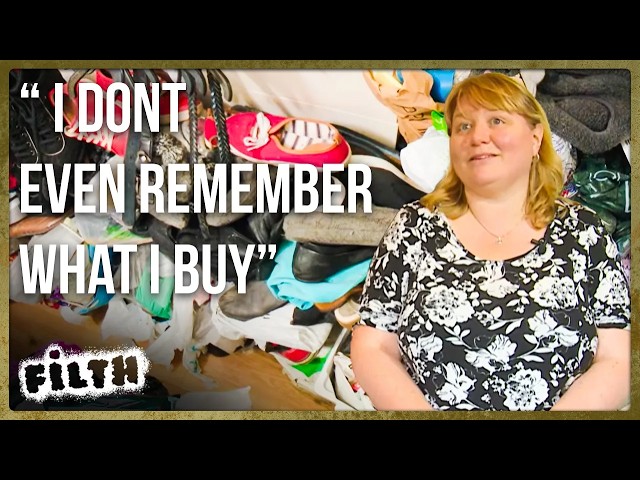 Lazy Hoarder Addicted to Shopping | Hoarders