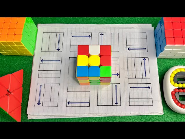 Rubiks Cube Solve In Step By Step 👆🏻Full Tutorial #rubikscube #solvetutorial #cube #viravideo #new  