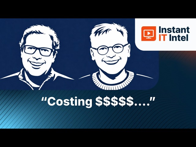 Downtime costs how much?!