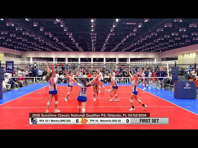 VFX 16 Mantra (WE) v TPV 16-Maverick (SO) ‘26 Sunshine Classic Nat. Qualifier: Orlando, FL 2/27/26