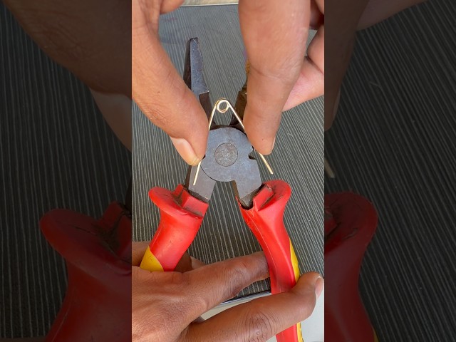 Use a pin to upgrade a plier