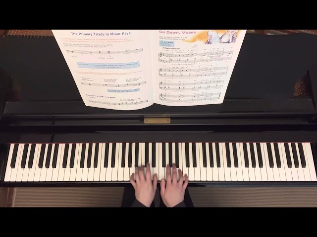 Go Down, Moses | Alfred’s Basic Piano Library Lesson Book Level 3