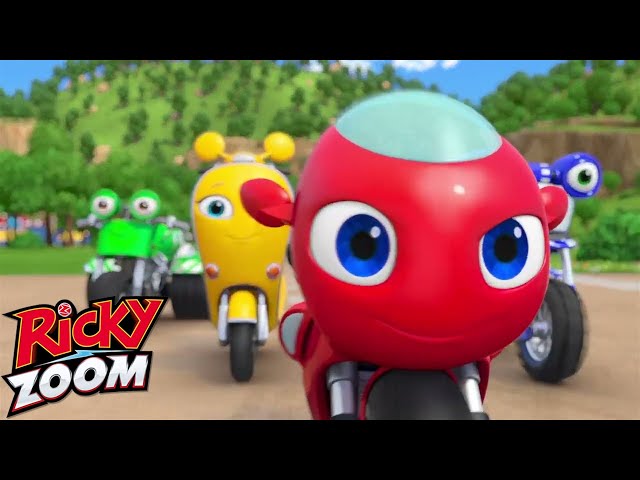 Ricky Zoom | Ricky's Rescue Coaching Badge | DOUBLE EPISODE | Cartoon for Kids
