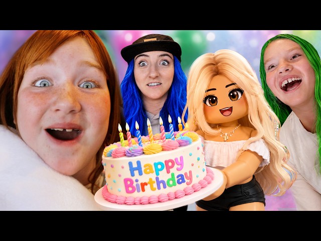 Best Friends BiRTHDAY SURPRiSE in Berry Avenue!!  Adley Spins the Wheel PART 3 fun bday challenges