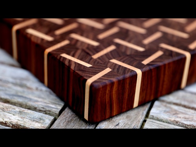 I Finally Got This Pattern Right | End Grain Cutting Board