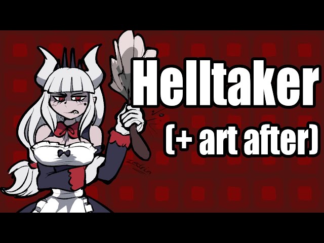 Saturday Stream - PLAYED HELLTAKER and drew some art