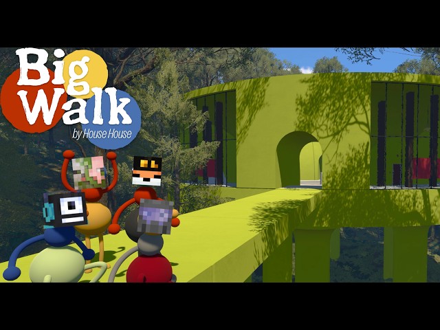 THE FINAL LEVEL! BIG WALK! With Xisuma, Fundy & Ely! New indie game, Big Walk #4