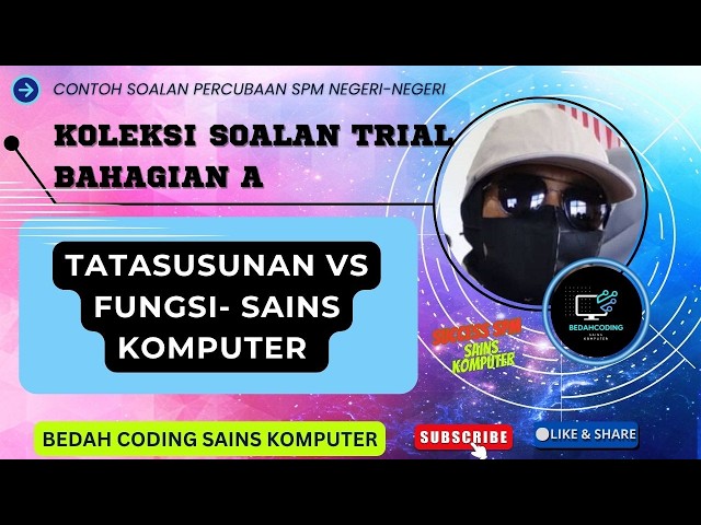 TATASUSUNAN VS FUNGSI- SAINS KOMPUTER