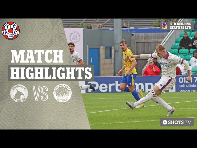 MATCH HIGHLIGHTS: Solihull Moors (A)