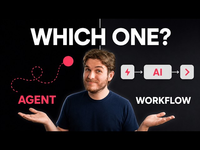 When to use the New Agents vs A workflow with AI