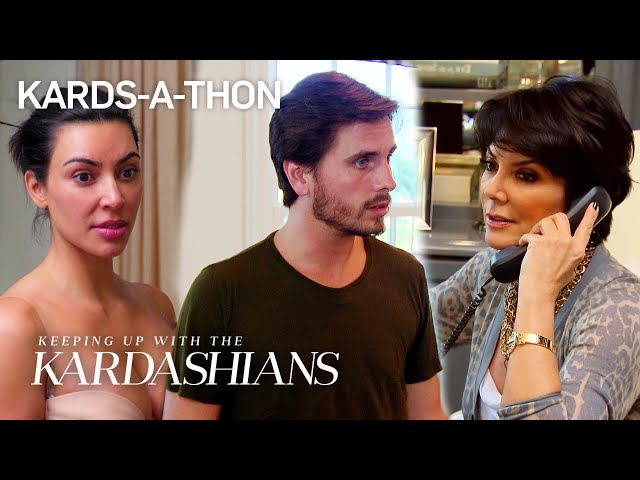 Kim Kardashian, Scott Disick & Kris Jenner's Most OMG KUWTK Moments | Kards-A-Thon | KUWTK | E!