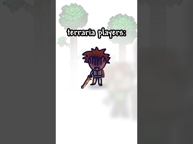 Minecraft gets copper tools, but Terraria understands them.. #shorts #minecraft #animation #terraria