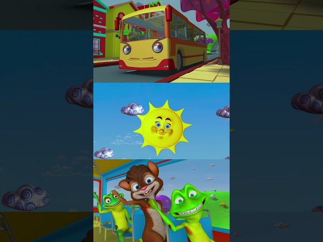 Wheels On The Bus - Ribbit & Friends #wheelsonthebus #Ribbit #nurseryrhymes