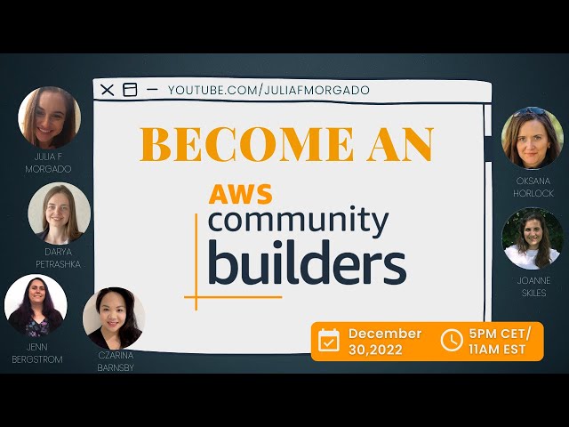 AWS Community Builders Program - What is it & How you can become one!