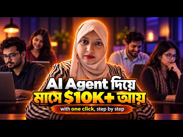 AI Agent দিয়ে ৯৯% মানুষের চেয়ে এগিয়ে যাওয়া, আসলে অনেক সহজ (just one click setup)