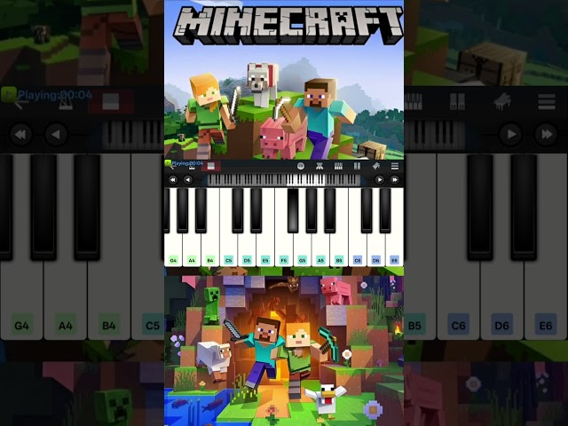 Minecraft Theme | Easy Piano Tutorial