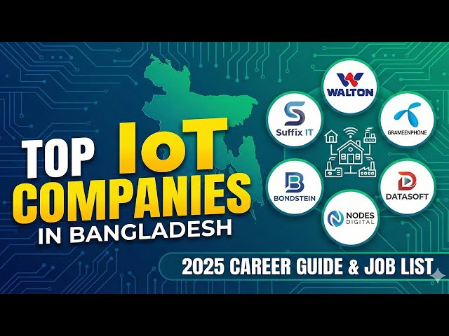 IoT Career in Bangladesh: Top 20+ Companies to Apply Now
