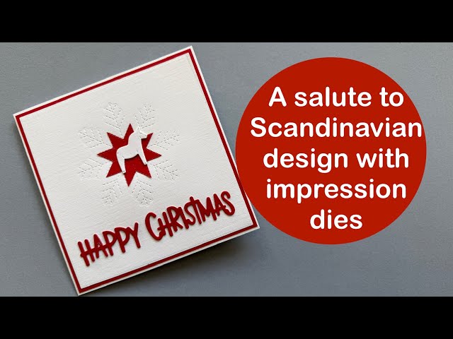 A salute to Scandinavia using impression dies