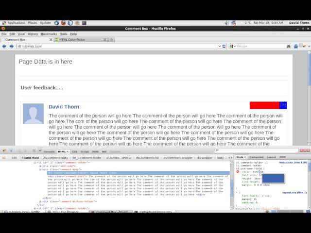AJAX - Comment Box with [ Javascript jQuery JSON PHP MySQL  ] - Step by Step How to Guide - Part 5