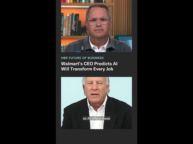 Walmart's CEO Predicts AI Will Transform Every Job