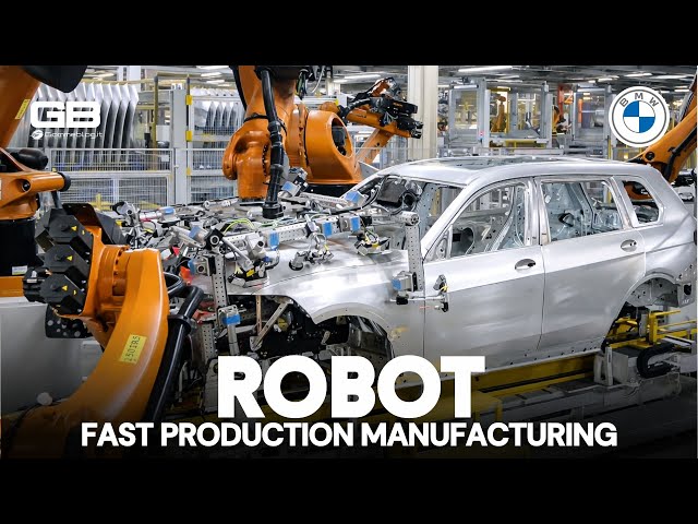 BMW Car Factory ROBOTS - Fast Production MANUFACTURING