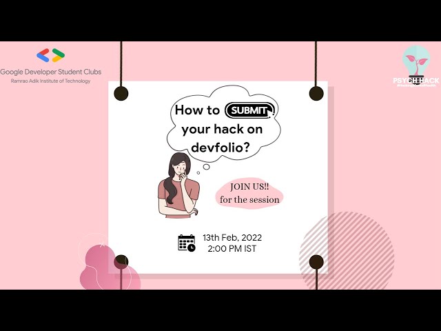 How to Submit your hack on Devfolio