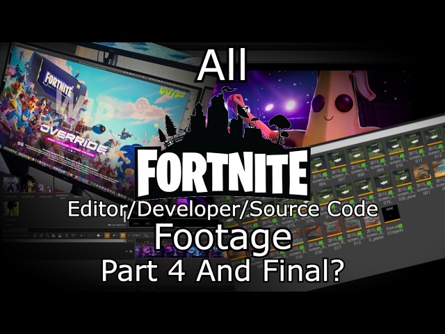 All Fortnite Developer/Source Code/In Editor Footage. Part 4 (Final???)