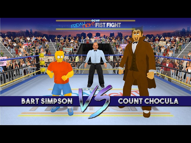 OCWF S1551 Bart Simpson VS Count Chocula