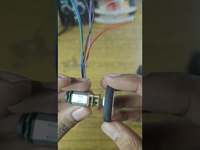 N20 Gear Motor with Encoder | Preparation - Soldering headers #motor #linefollower #arduino