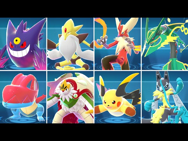 All 96 Mega Evolutions in Pokémon