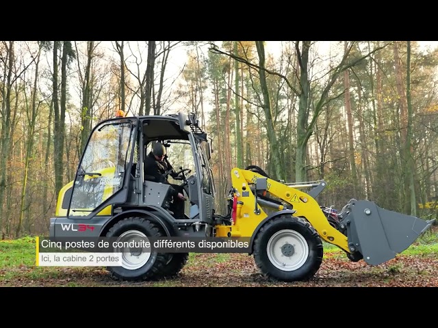 Wacker Neuson chargeuse sur pneus WL34 - Le modèle de base idéal