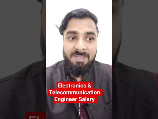 Electronics &Telecommunication Engineer Salary #shortsfeed