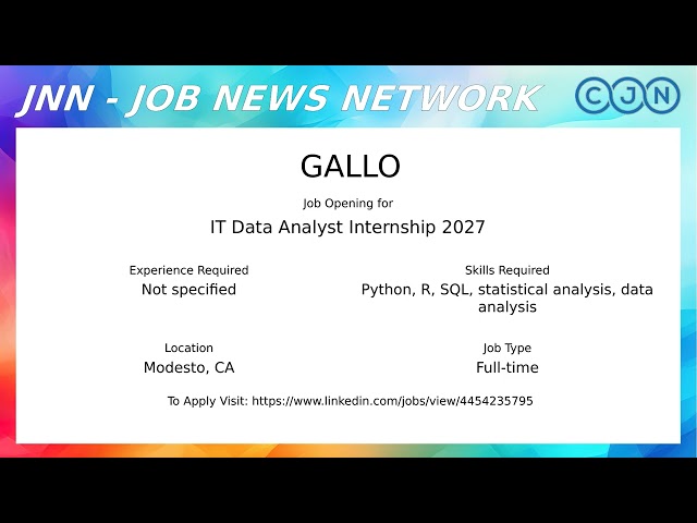 Job News Show 10 | Top 10 computer science internship jobs | 2026-09-23
